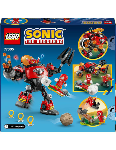 Lego Sonic - Knuckles vs il Mech Egg Crusher...