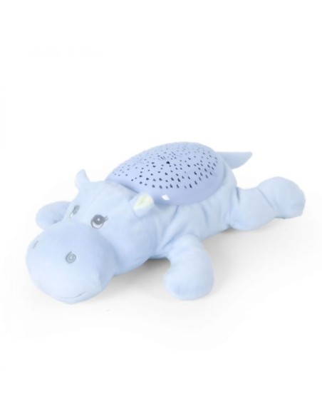 Proiettore Luci Melodie Ippopotamo 28cm