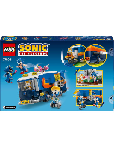 Lego Sonic - Camion di comando Team Sonic