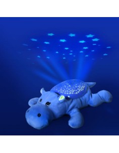 Proiettore Luci Melodie Ippopotamo 28cm 2