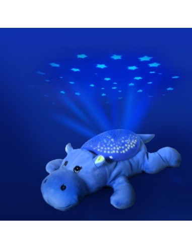 Proiettore Luci Melodie Ippopotamo 28cm