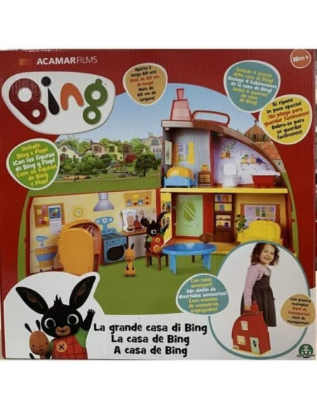 Bing Playset casa con 2 personaggi
