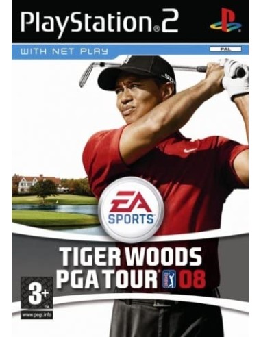 PS2 TIGER WOODS PGA TOUR 2008