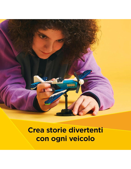 Lego Creator - Velivolo: aereo da competizione