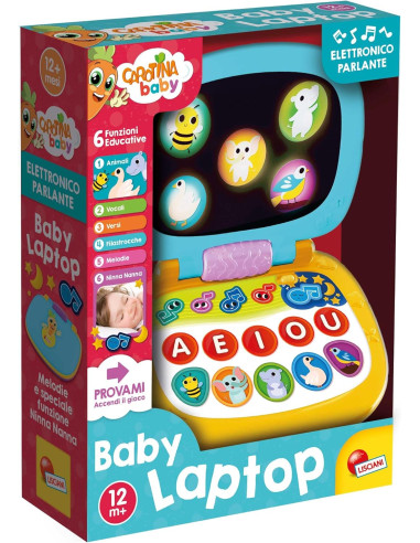 Lisciani - Carotina Baby Laptop