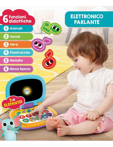 Lisciani - Carotina Baby Laptop