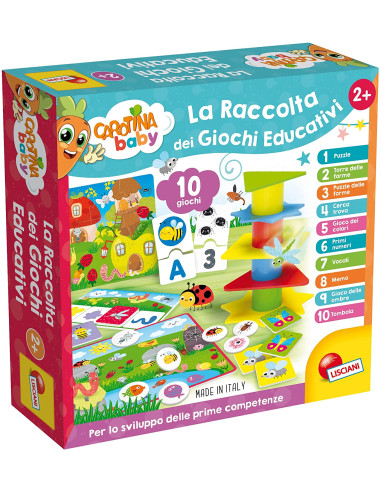 Carotina baby raccolta giochi educativi 