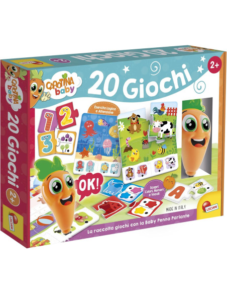 Carotina Baby Penna Parlante 20 giochi educativi