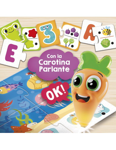 Carotina Baby Penna Parlante 20 giochi educativi