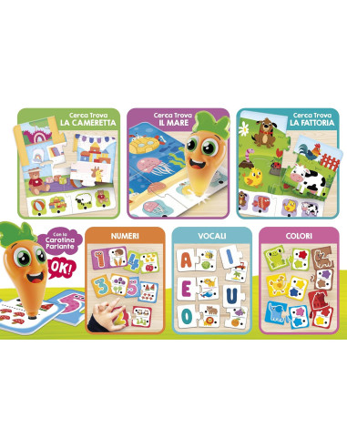 Carotina Baby Penna Parlante 20 giochi educativi