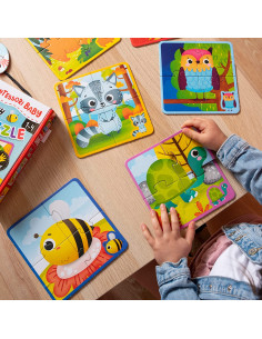 Montessori Baby Touch Puzzle  2