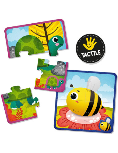 Montessori Baby Touch Puzzle 