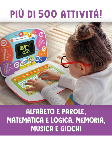 Lisciani - Carotina Laptop Educativo