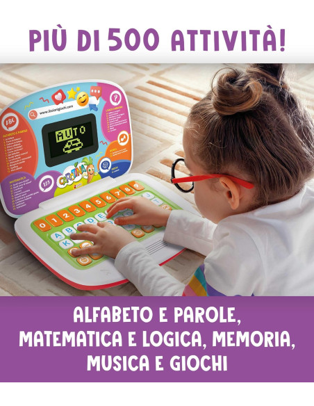 Lisciani - Carotina Laptop Educativo