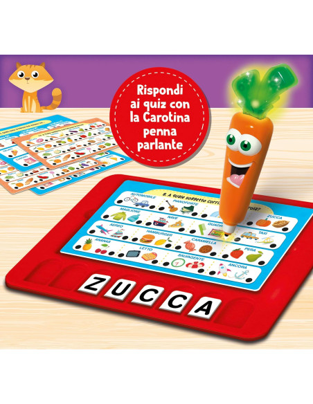 Lisciani - Carotina Penna Parlante Vocabolario dei Bambini