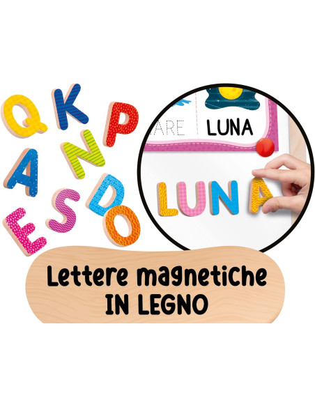 Montessori Lavagnona Legno cresce con Te