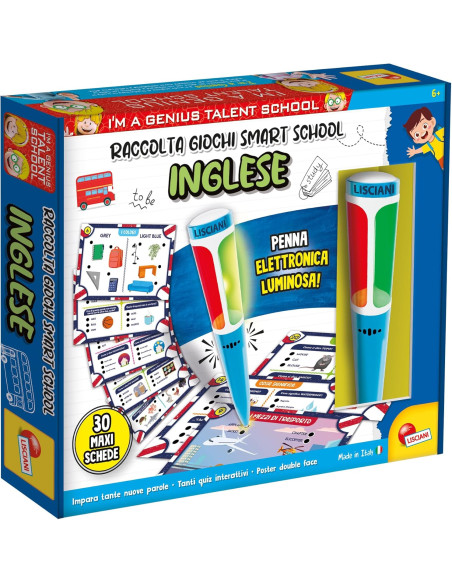 I'm a Genius Raccolta Giochi Smart School Inglese