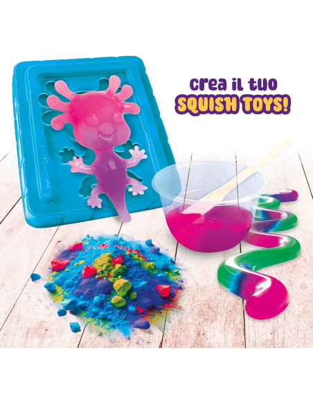 Slumi Science Pocket Squish Axolotl