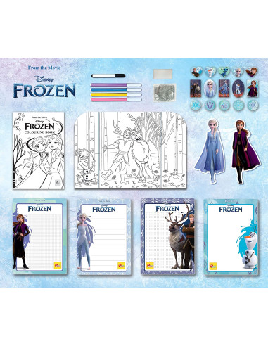 Frozen Zainetto Coloring and Drawing School