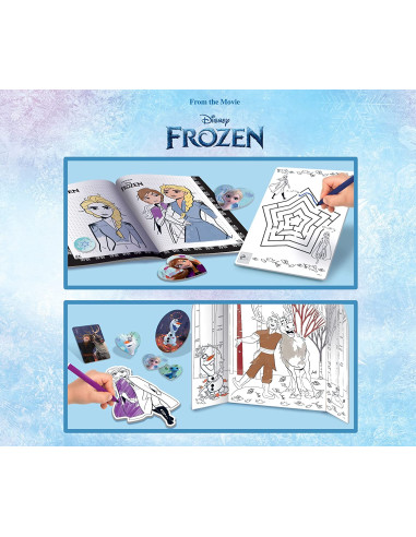 Frozen Zainetto Coloring and Drawing School