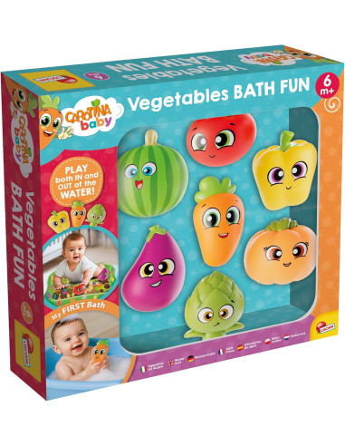 Carotina Baby Vegetables Bath Fun