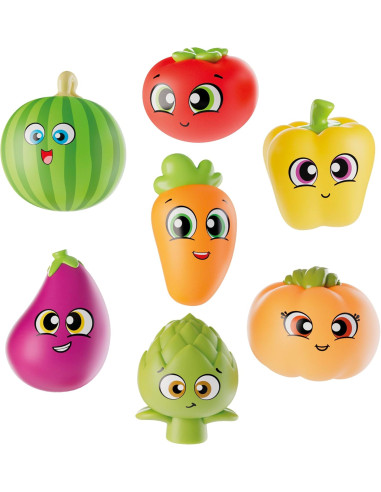 Carotina Baby Vegetables Bath Fun