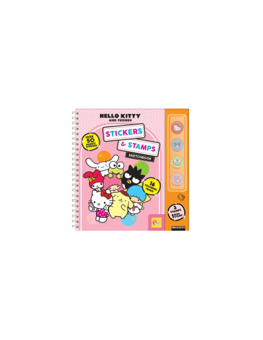 Hello Kitty and Friends Stickers e Stamp