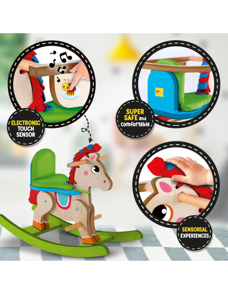 Lisciani - Montessori Wood My Baby Pony