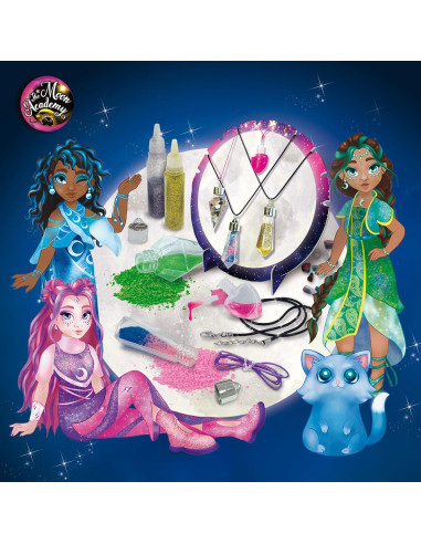 Lisciani - The Moon Academy Moon Crystal Pendants