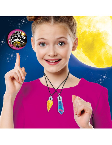 Lisciani - The Moon Academy Moon Crystal Pendants