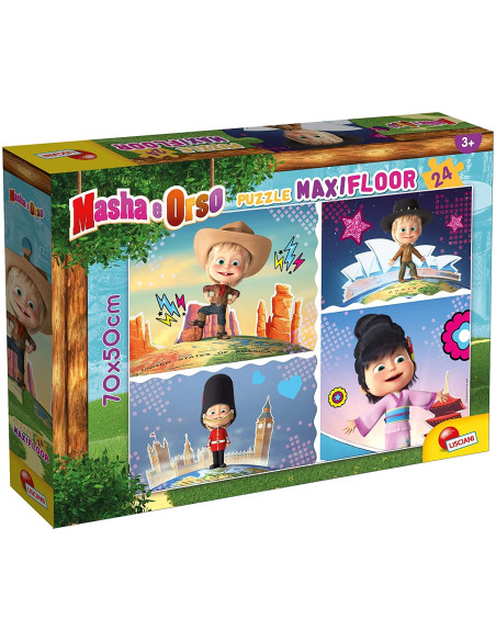 MASHA PUZZLE MAXIFLOOR 24 - È FANTASTICO!