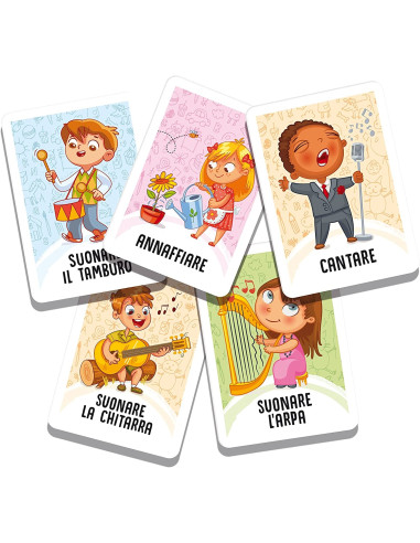 Ludoteca Le Carte Dei Bambini  Il Gioco Dei Mimi