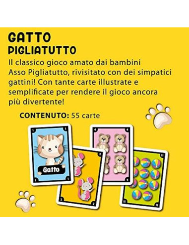 Ludoteca - Le Carte Dei Bambini Gatto Piglia Tutto