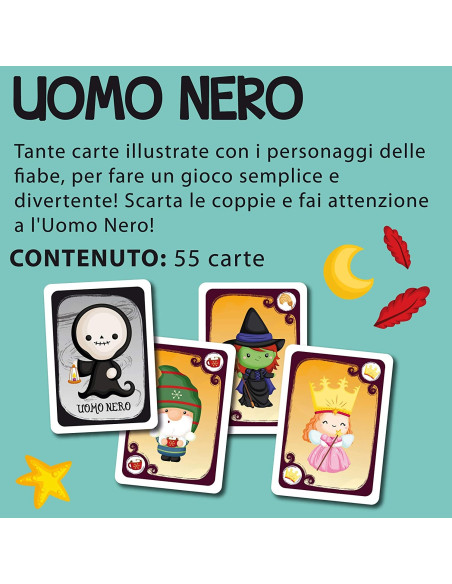 Ludoteca - Le Carte Dei Bambini  Uomo Nero