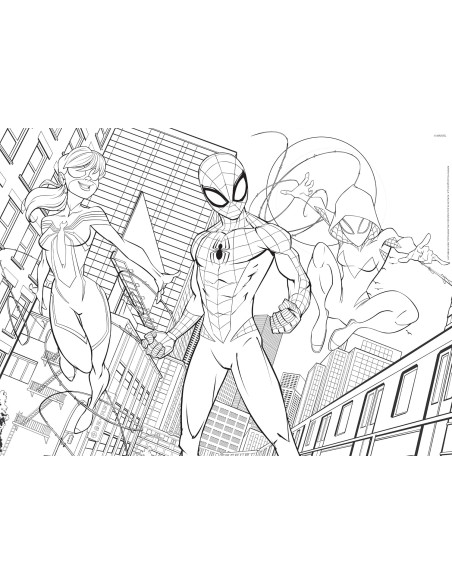 Lisciani - Spiderman Puzzle Maxi Floor 60