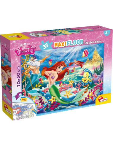 Lisciani - Puzzle Maxi Floor 35 The Little Mermaid