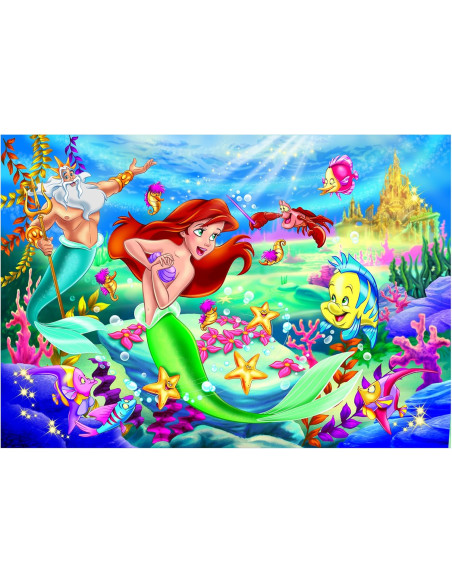 Lisciani - Puzzle Maxi Floor 35 The Little Mermaid