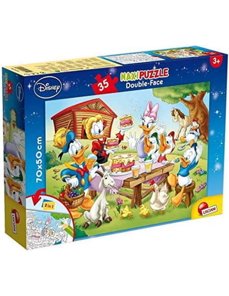 Lisciani - Puzzle Maxi Floor 35 Paperino (Mickey)