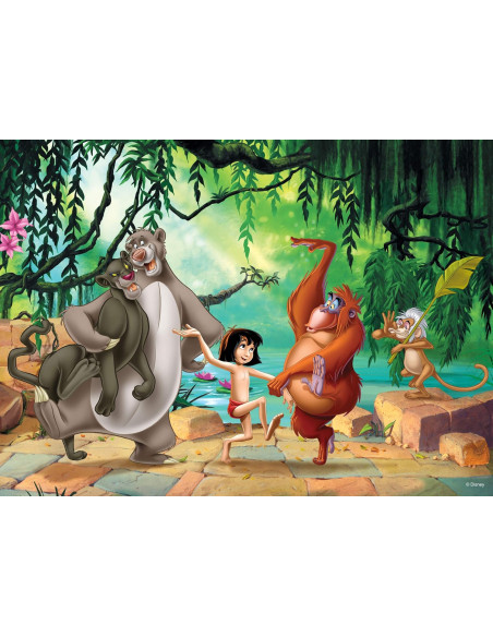 Lisciani - Puzzle Maxi Floor 35 Jungle Book