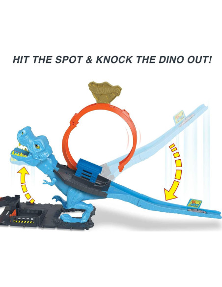   hot wheels sfreccia sul t-rex