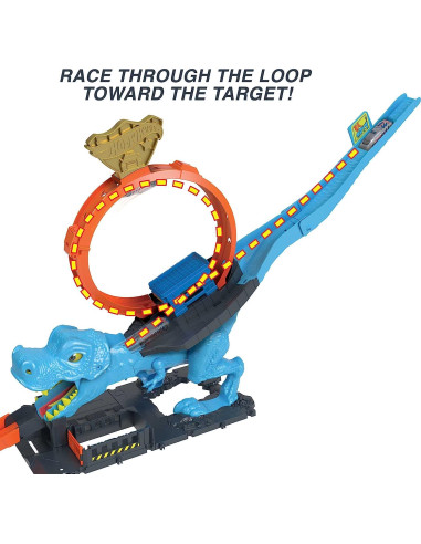   hot wheels sfreccia sul t-rex
