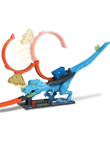   hot wheels sfreccia sul t-rex