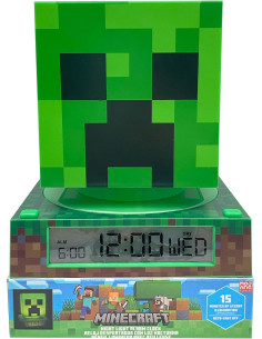 Minecraft Lampada Sveglia 3D