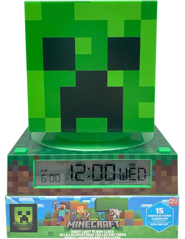 Minecraft Lampada Sveglia 3D