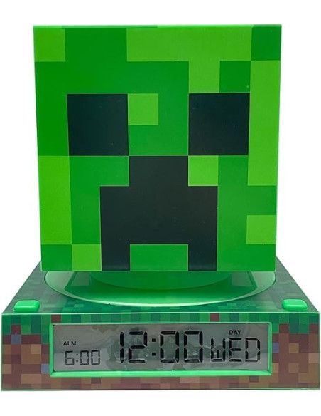Minecraft Lampada Sveglia 3D