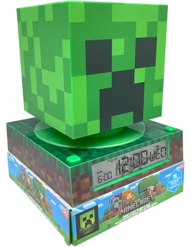 Minecraft Lampada Sveglia 3D