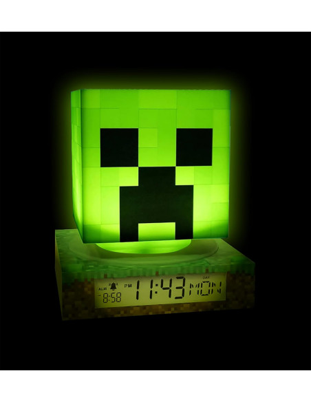 Minecraft Lampada Sveglia 3D