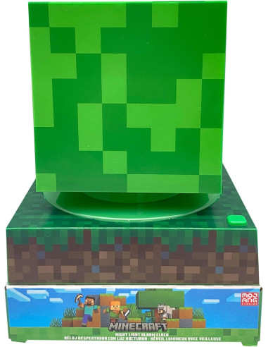 Minecraft Lampada Sveglia 3D