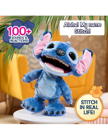 Peluche Stitch Interattivo 40 cm 100 funzioni