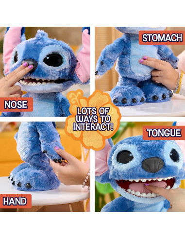 Peluche Stitch Interattivo 40 cm 100 funzioni